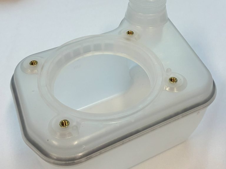 Electromagnetically Welded Part (detail) | Manterra Precision Plastic Injection Molding